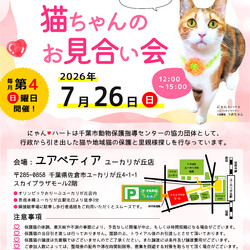 にゃんハートお見合い会（小さな譲渡会）