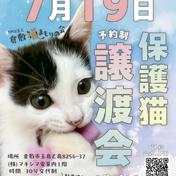 保護猫譲渡会（予約制）