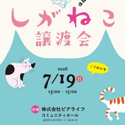 しがねこ譲渡会