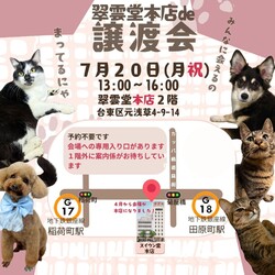 翠雲堂本店de譲渡会