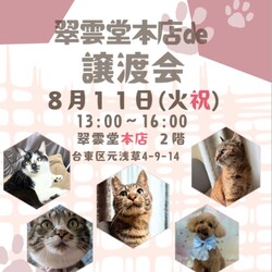 翠雲堂本店de譲渡会