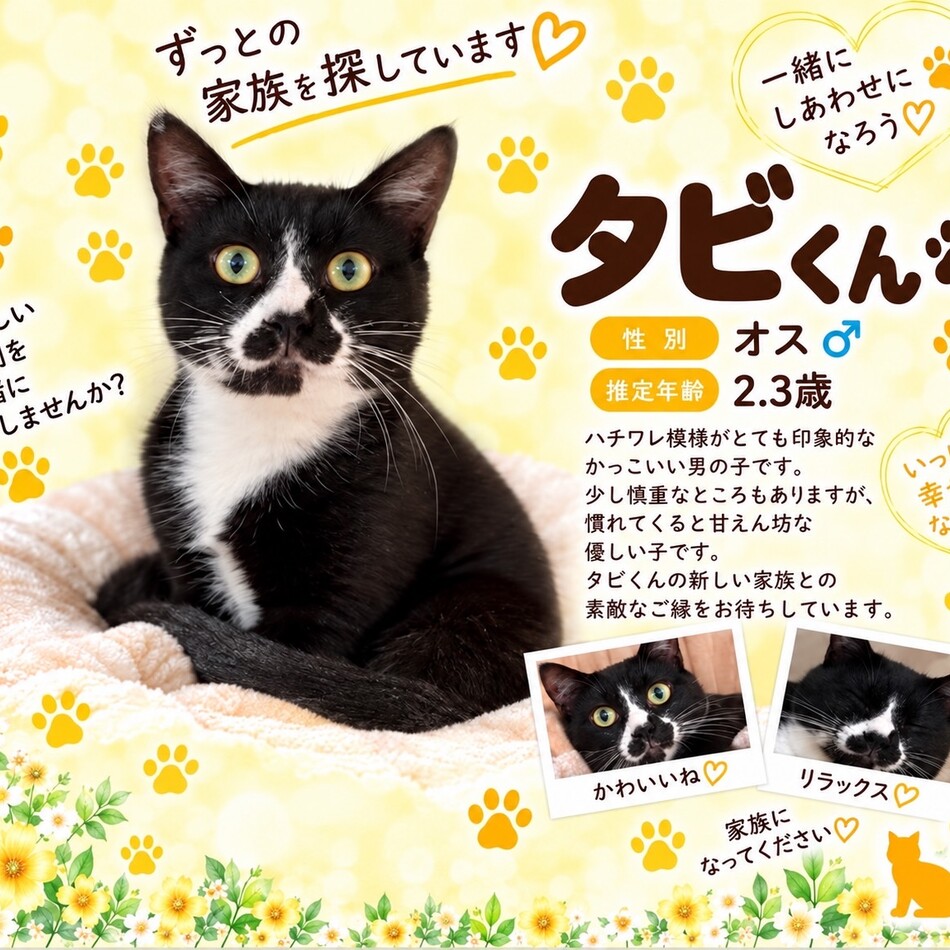 タビちゃんのカバー写真